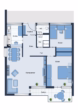 Grundriss - 3,5 Zimmer Wohnung mit See- und Bergsicht Friedrichshafen