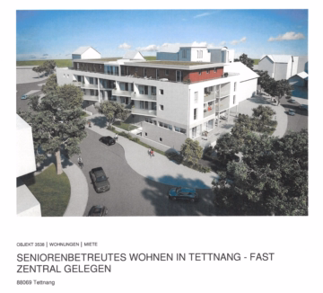 2 Zimmer-Wohnung-Seniorenbetreutes Wohnen in Tettnang, 88069 Tettnang, Wohnung