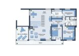 Architektenvilla - Einfamilienhaus mit Einliegerwohnung in ruhiger Lage! - Grundriss OG