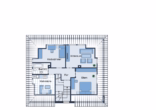 Grundriss DG - Hübsche 3 Zimmer- Dachgeschosswohnung in bevorzugter Wohnlage von Friedrichshafen