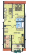 Grundriss - Attraktive 3-Zimmer-Wohnung in Stadtrandlage von Markdorf