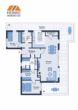 Grundriss - Kressbronn am Bodensee – Luxuriöses Penthouse umlaufender Dachterrasse und atemberaubender Seesicht!