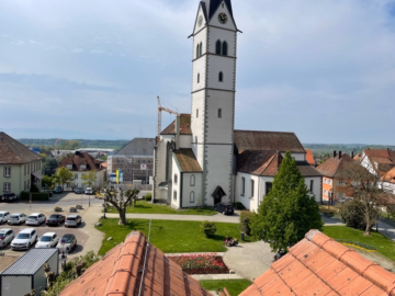 2 Zimmer Dachgeschosswohnung mit großer Dachterrasse See- und Bergsicht, 88677 Markdorf, Penthousewohnung