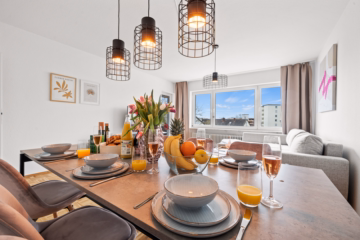 Hochwertig möblierte Wohnung in sonniger Lage von Immenstaad am Bodensee! – Auf Zeit – 6-24 Monate., 88090 Immenstaad am Bodensee, Etagenwohnung