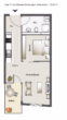 Grundriss - Gemütliches 1,5 Zimmer-Appartement in bevorzugter Wohnlage