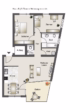 Grundriss - Exklusives Wohnen am Bodensee – Stilvolle 3-Zimmer Wohnung in naturnahen Umfeld