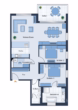Grundriss - Luxus Pur! Traumhafte 3,5 Zimmer Neubauwohnung in einer der besten Lagen von Friedrichshafen!