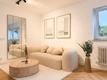 Frisch renovierte 2-Zimmer-Wohnung in Fischbach – ca. 5,44 % Bruttomietrendite, 88048 Friedrichshafen / Fischbach Bodensee, Souterrainwohnung