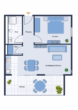 Grundriss - FN-Windhag Charmantes 2-Zimmer-Appartement mit großer Sonnenterrasse