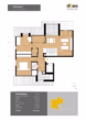 Grundriss - Neubauprojekt: Attraktive 3-Zimmer-Dachgeschosswohnung – Dem See und der Natur so nah