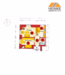 Grundriss WHG 05 - 2 Zimmer Wohnung im Schloss Hirschlatt